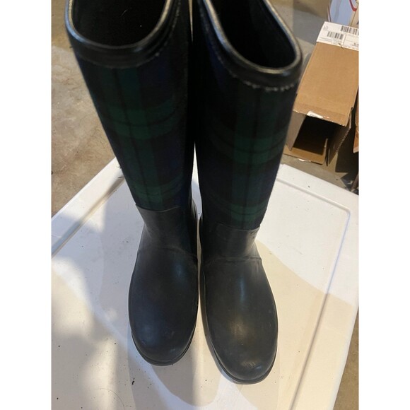 Polo Ralph Lauren boots tall boots rain mud snow boots waterproof rubber size5 - Picture 5 of 8